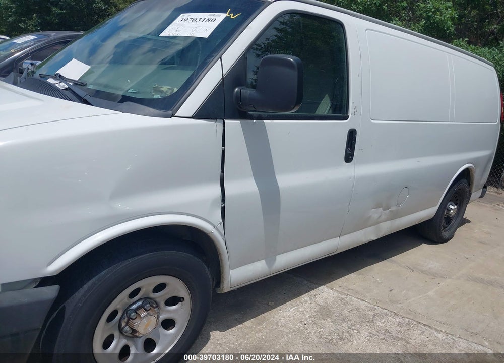 2011 CHEVROLET EXPRESS 1500 WORK VAN VIN: 1GCSGAFXXB1109870