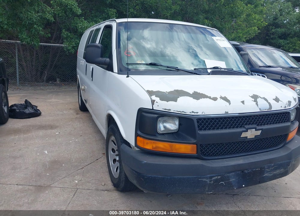 2011 CHEVROLET EXPRESS 1500 WORK VAN VIN: 1GCSGAFXXB1109870