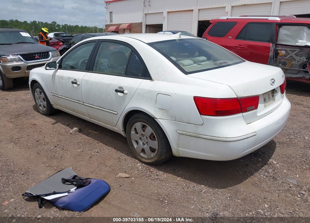 2010 HYUNDAI SONATA GLS VIN: 5NPET4AC9AH594072