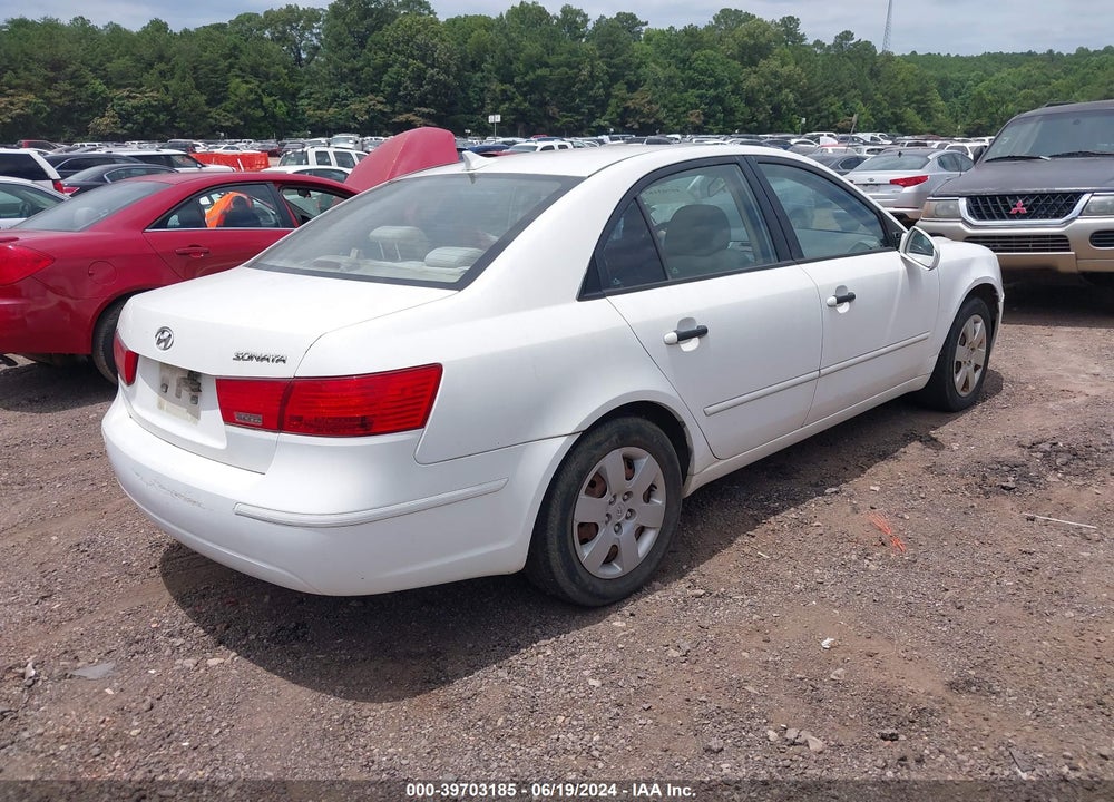 2010 HYUNDAI SONATA GLS VIN: 5NPET4AC9AH594072
