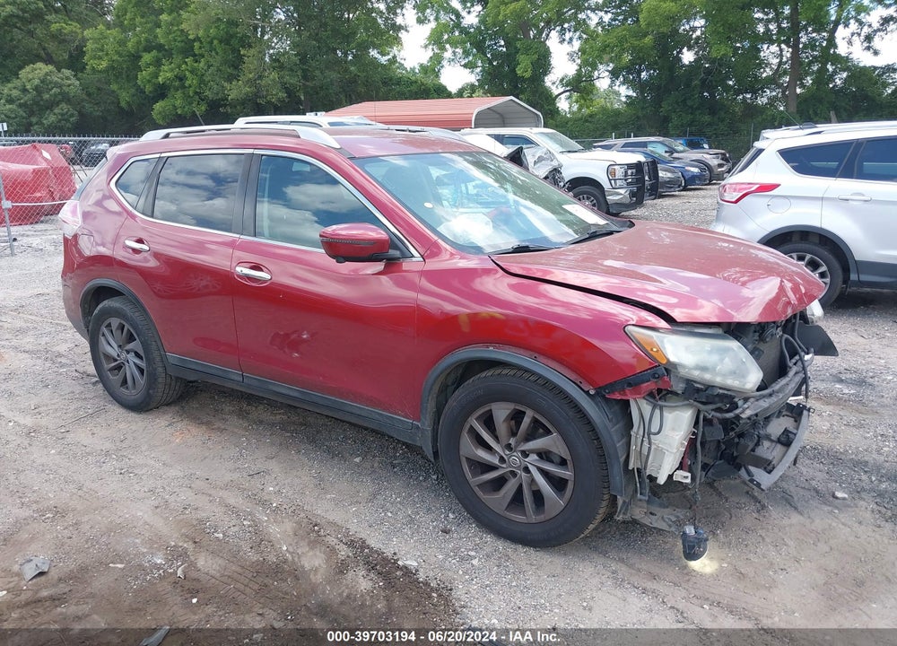 2016 NISSAN ROGUE SL VIN: 5N1AT2MV5GC757770