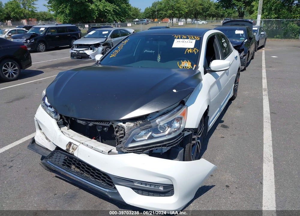 2017 HONDA ACCORD SPORT VIN: 1HGCR2F56HA137470