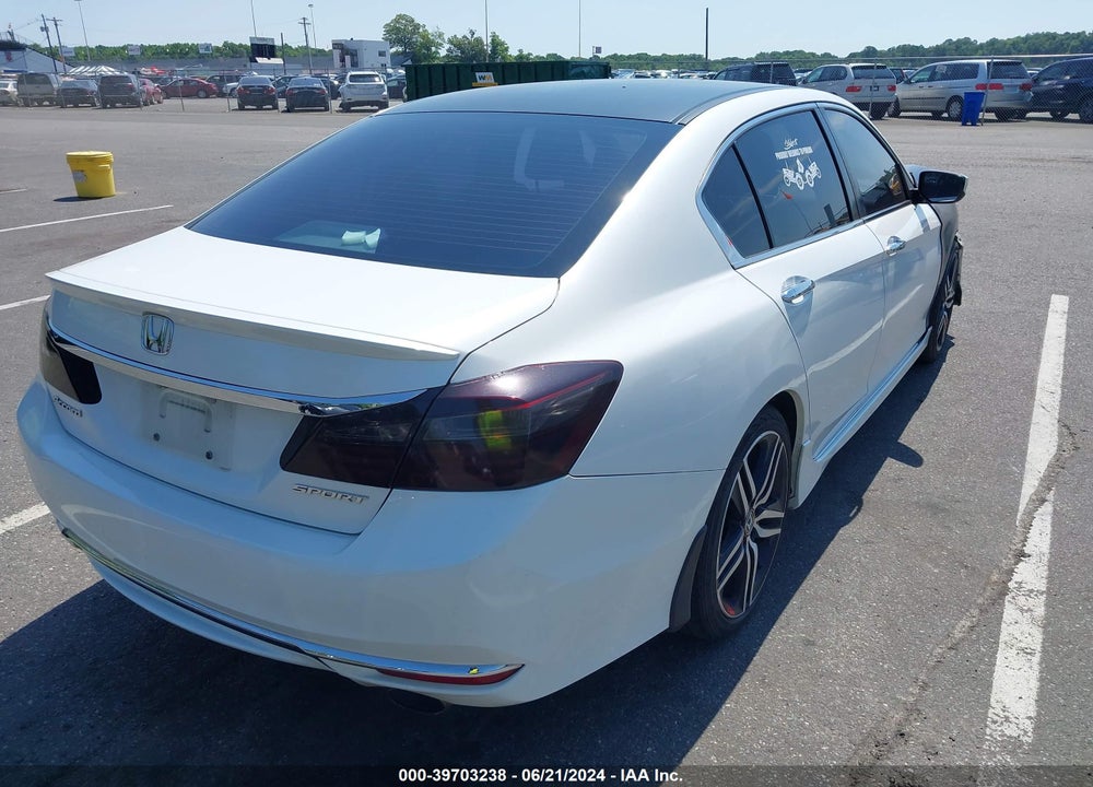 2017 HONDA ACCORD SPORT VIN: 1HGCR2F56HA137470