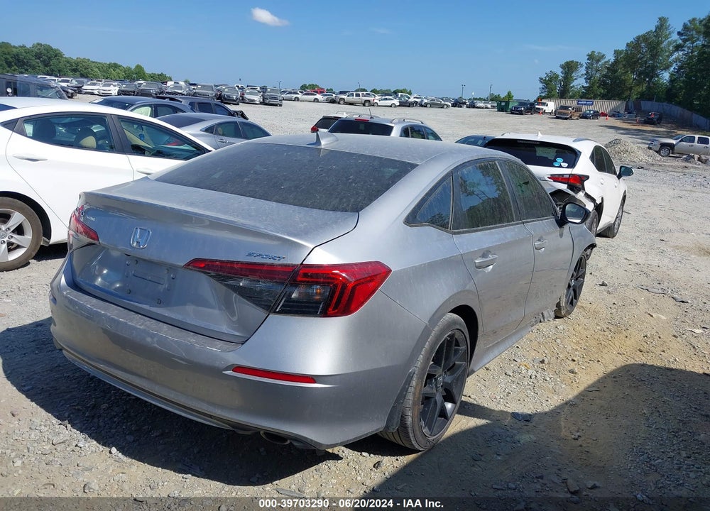 2022 HONDA CIVIC SPORT VIN: 2HGFE2F5XNH557898