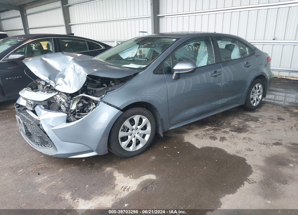 2021 TOYOTA COROLLA LE VIN: 5YFEPMAE7MP151657