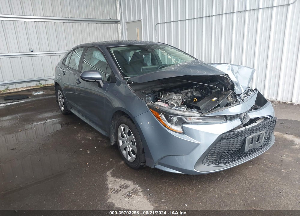 2021 TOYOTA COROLLA LE VIN: 5YFEPMAE7MP151657