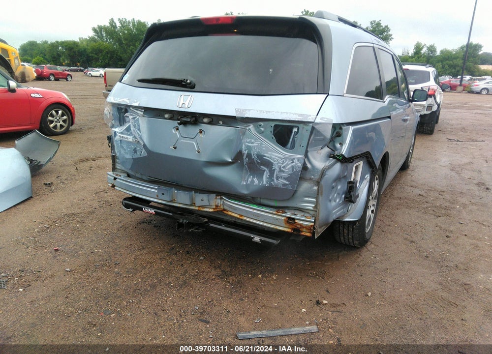 2013 HONDA ODYSSEY EX-L VIN: 5FNRL5H67DB015509