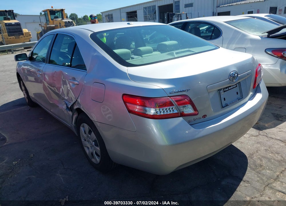 2011 TOYOTA CAMRY VIN: 4T1BF3EK2BU693244