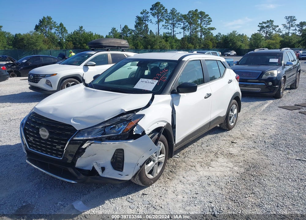 2024 NISSAN KICKS S XTRONIC CVT VIN: 3N1CP5BV1RL511301