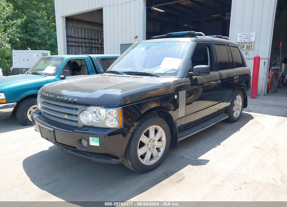 2008 LAND ROVER RANGE ROVER HSE VIN: SALMF15478A273095