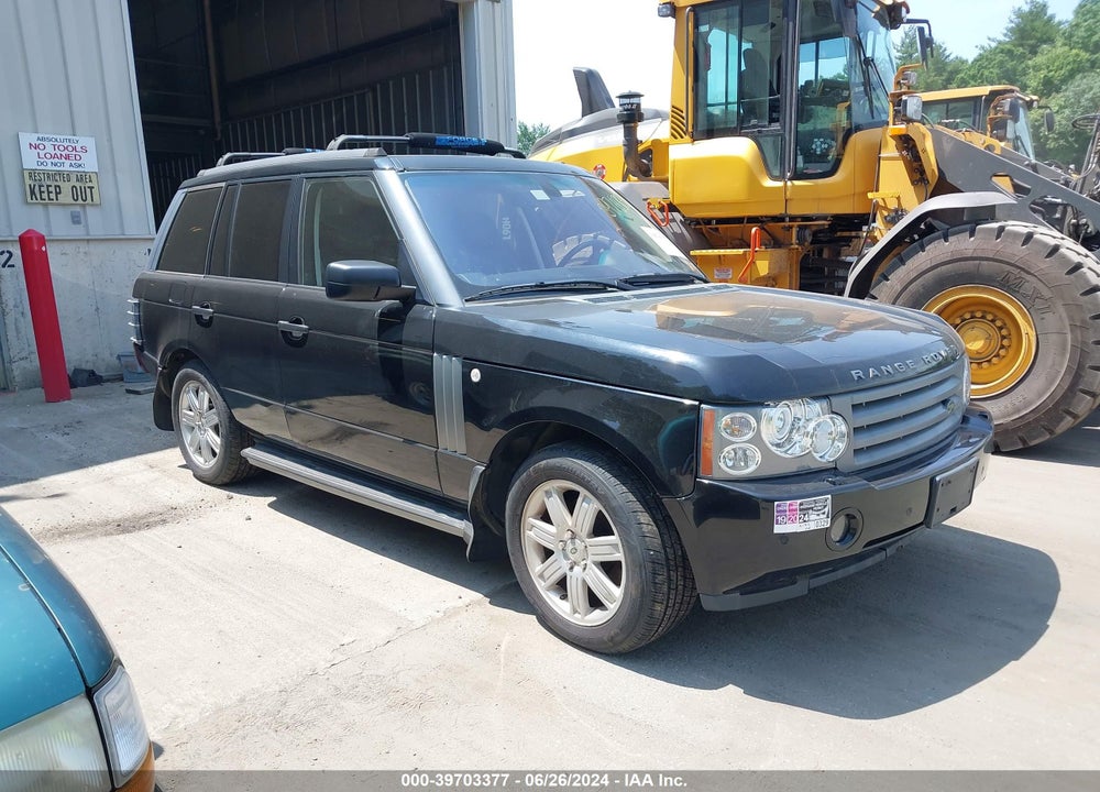 2008 LAND ROVER RANGE ROVER HSE VIN: SALMF15478A273095