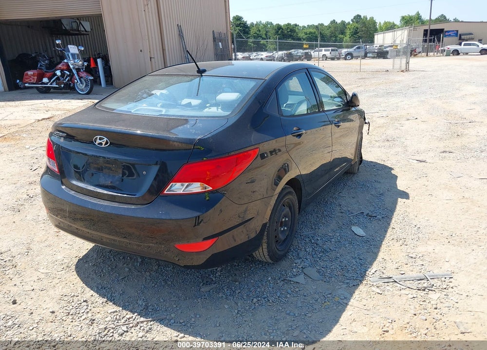 2015 HYUNDAI ACCENT GLS VIN: KMHCT4AE1FU902885