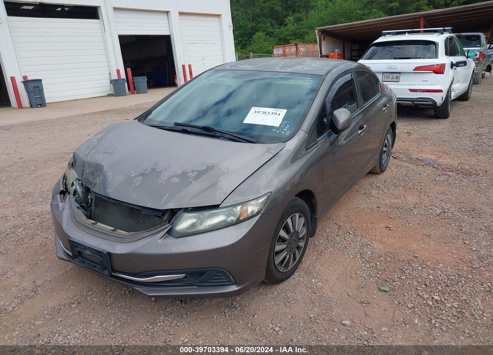 2013 HONDA CIVIC LX VIN: 2HGFB2F5XDH559755