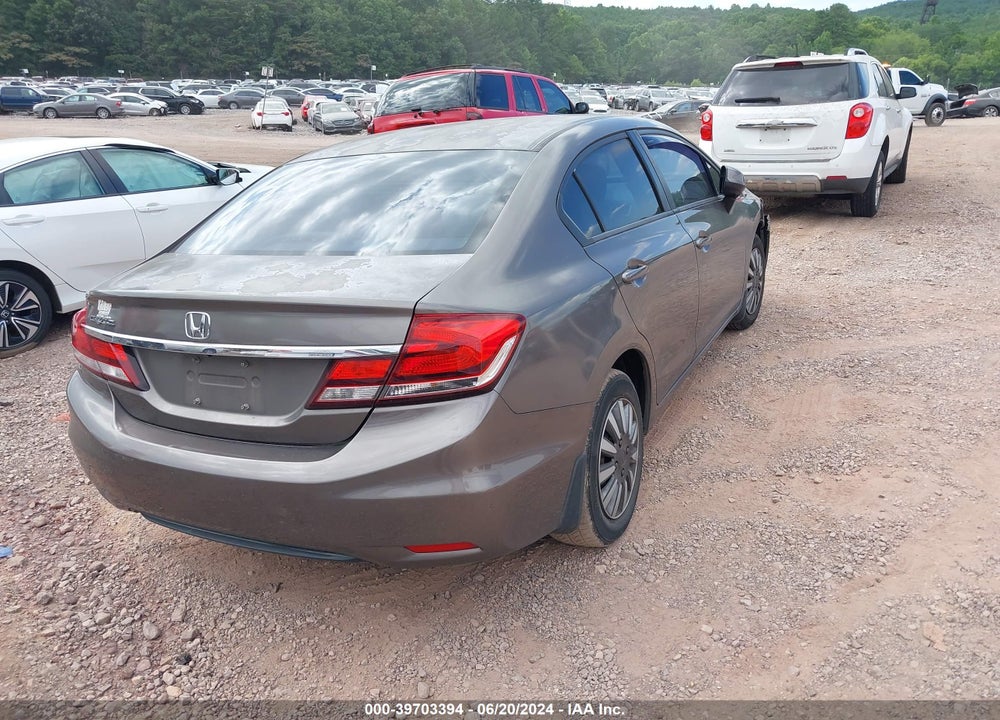 2013 HONDA CIVIC LX VIN: 2HGFB2F5XDH559755