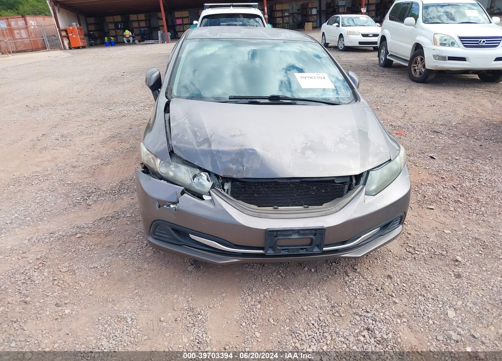 2013 HONDA CIVIC LX VIN: 2HGFB2F5XDH559755