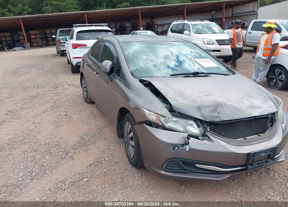 2013 HONDA CIVIC LX VIN: 2HGFB2F5XDH559755