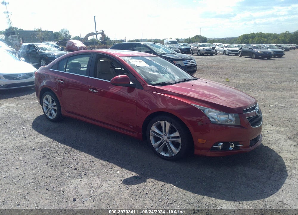 2013 CHEVROLET CRUZE LTZ VIN: 1G1PG5SB4D7201315