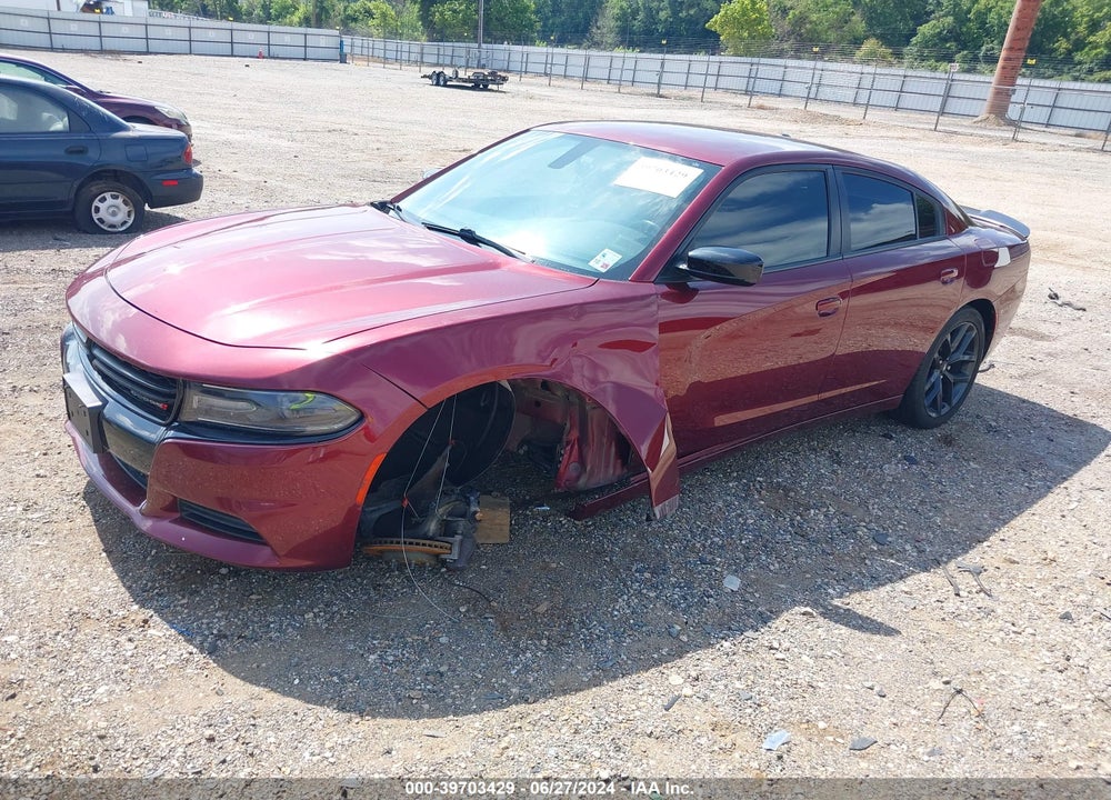 2019 DODGE CHARGER SXT RWD VIN: 2C3CDXBG0KH670607