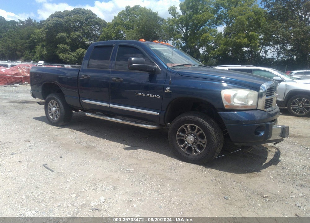 2006 DODGE RAM 2500 LARAMIE VIN: 3D7KS28C96G280914