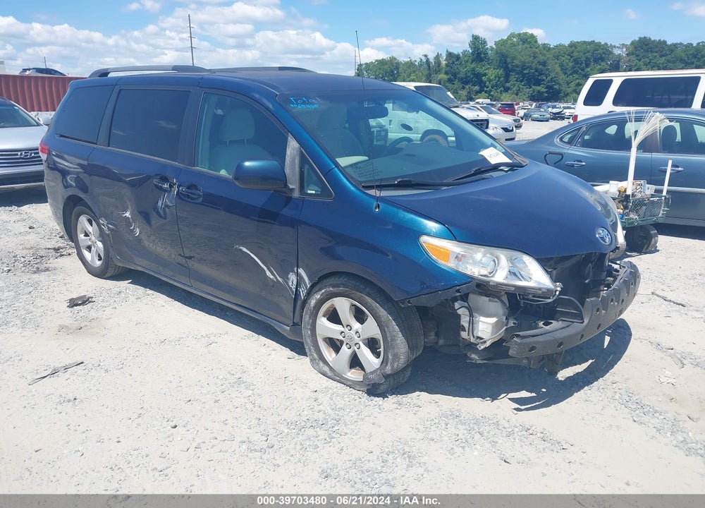 2011 TOYOTA SIENNA LE V6 VIN: 5TDKK3DCXBS045701