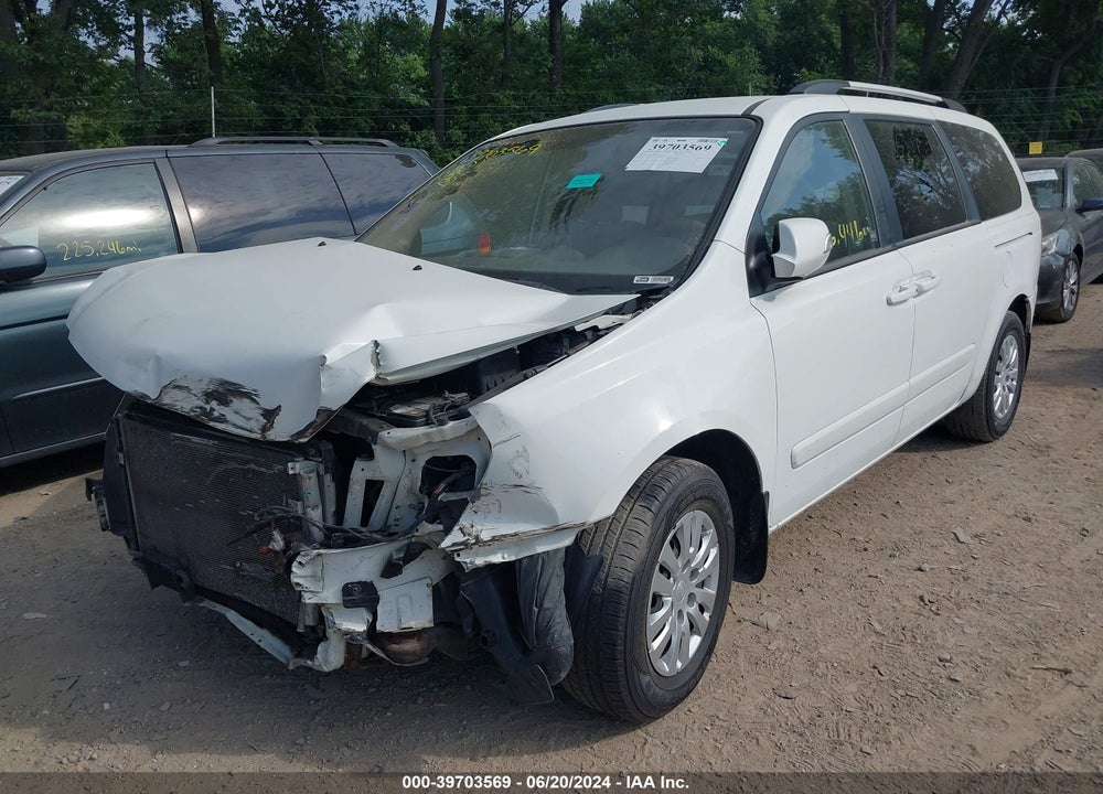 2014 KIA SEDONA LX VIN: KNDMG4C77E6586987