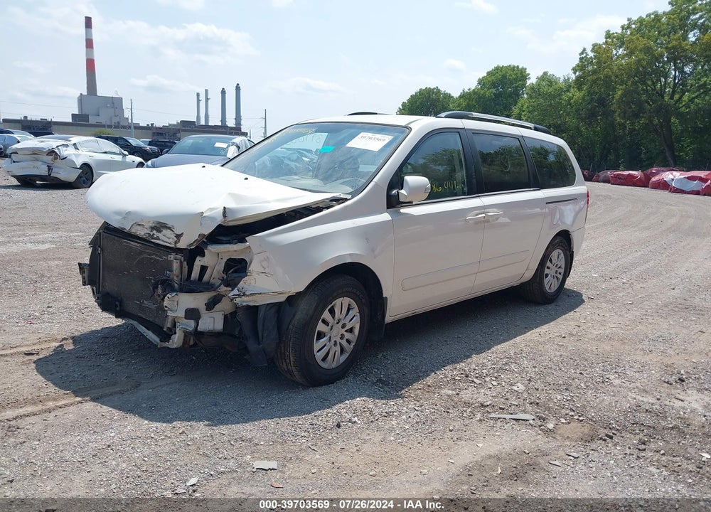 2014 KIA SEDONA LX VIN: KNDMG4C77E6586987