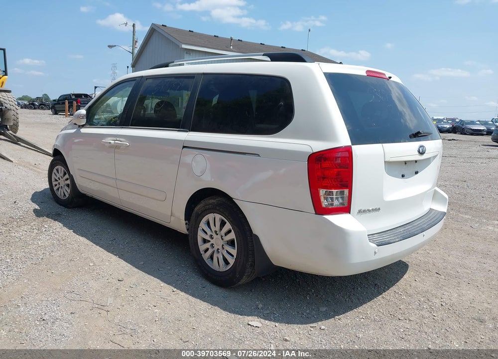 2014 KIA SEDONA LX VIN: KNDMG4C77E6586987