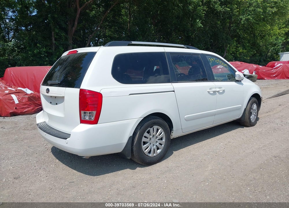 2014 KIA SEDONA LX VIN: KNDMG4C77E6586987