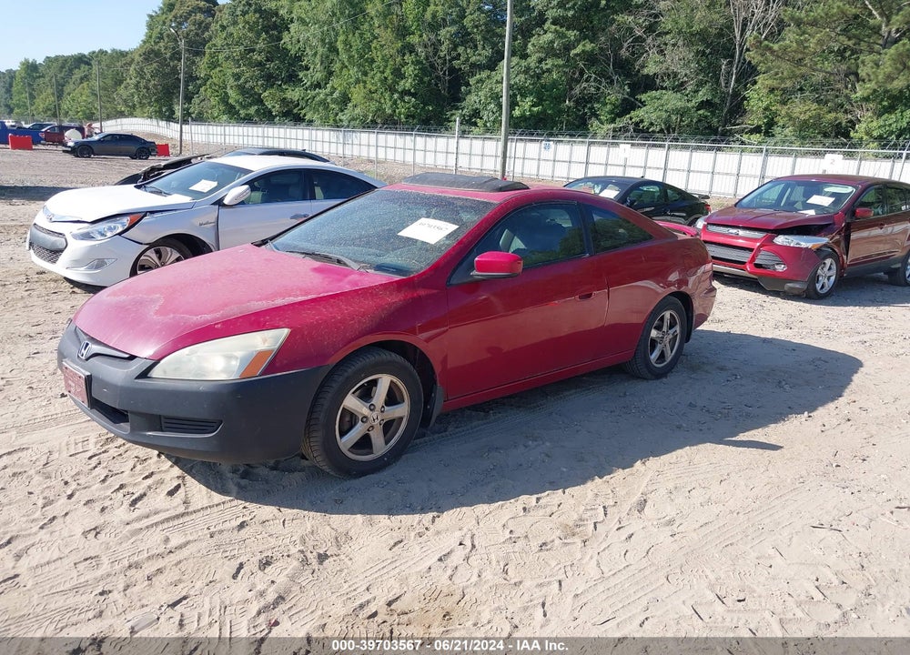 2003 HONDA ACCORD 2.4 EX VIN: 1HGCM726X3A018940