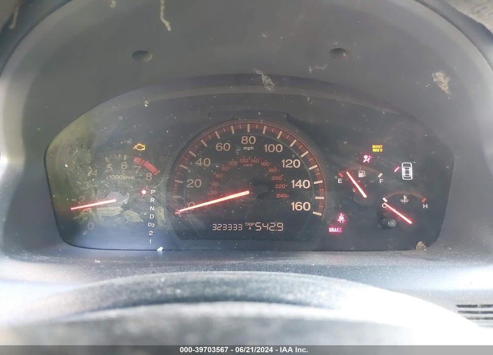 2003 HONDA ACCORD 2.4 EX VIN: 1HGCM726X3A018940