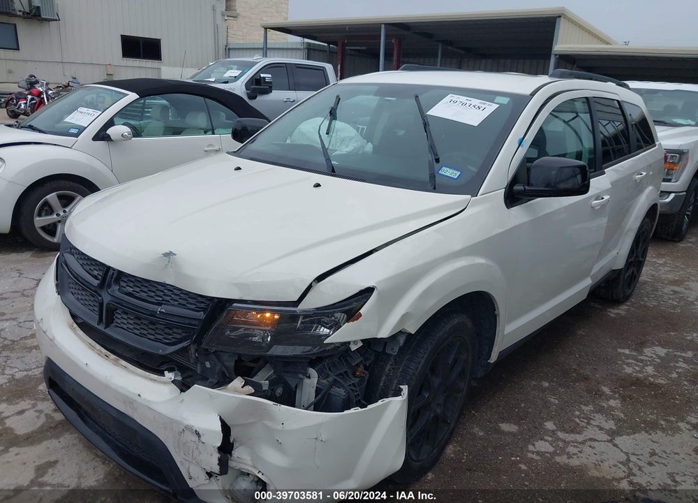 2013 DODGE JOURNEY SXT VIN: 3C4PDCBB6DT709575