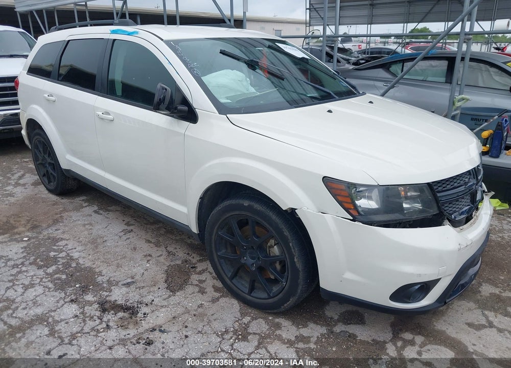 2013 DODGE JOURNEY SXT VIN: 3C4PDCBB6DT709575