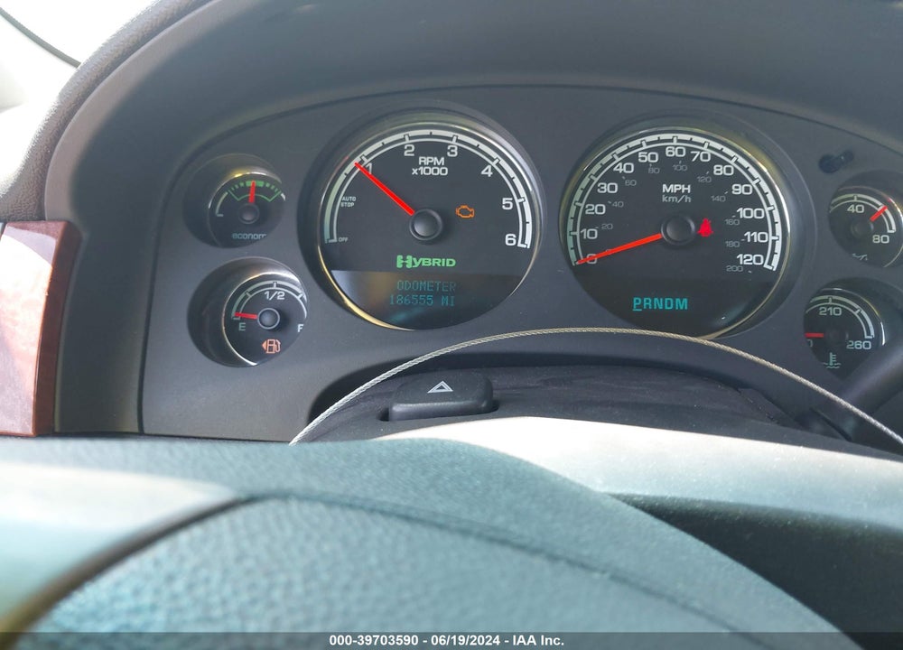2008 GMC YUKON HYBRID VIN: 1GKFK13518R187861