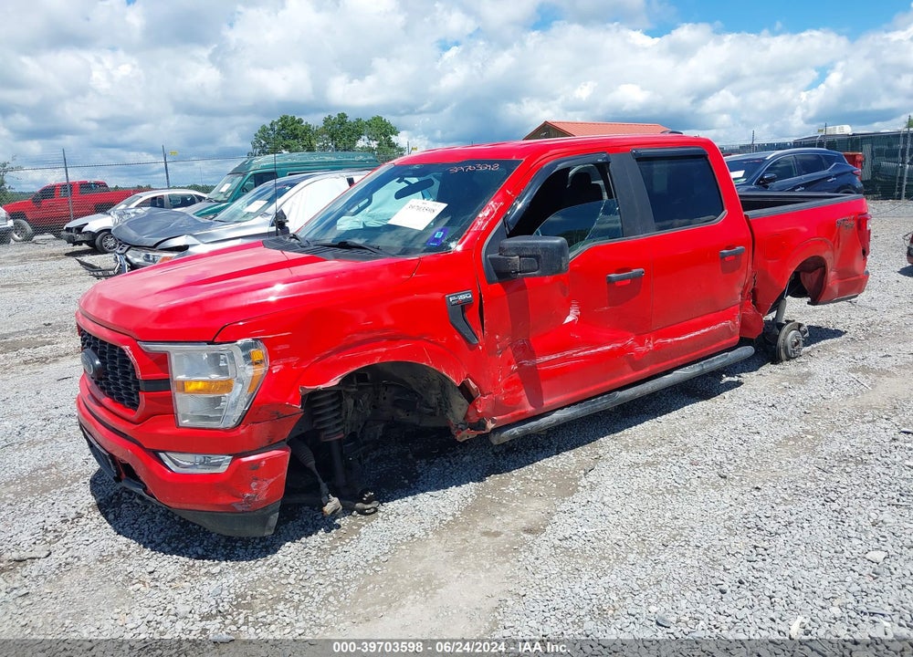 2022 FORD F-150 XL VIN: 1FTFW1E82NKE59524