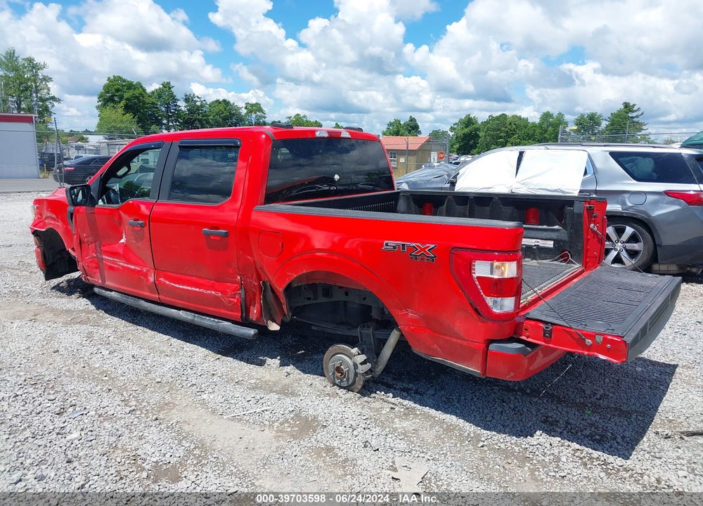 2022 FORD F-150 XL VIN: 1FTFW1E82NKE59524