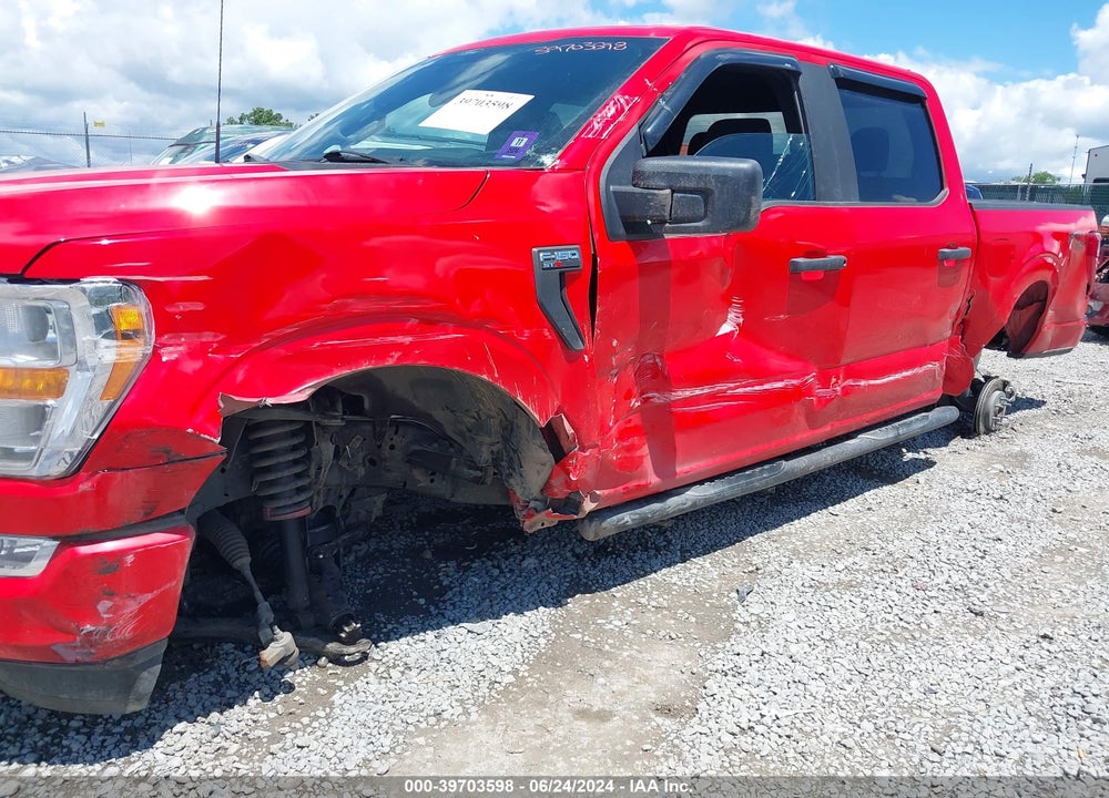 2022 FORD F-150 XL VIN: 1FTFW1E82NKE59524