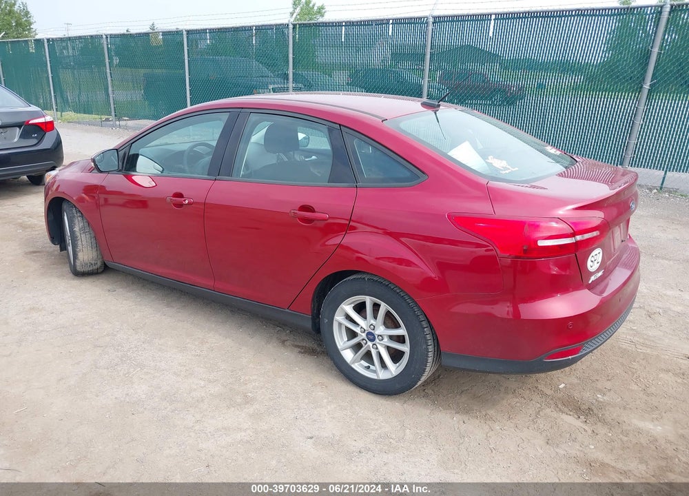2015 FORD FOCUS SE VIN: 1FADP3F20FL355447