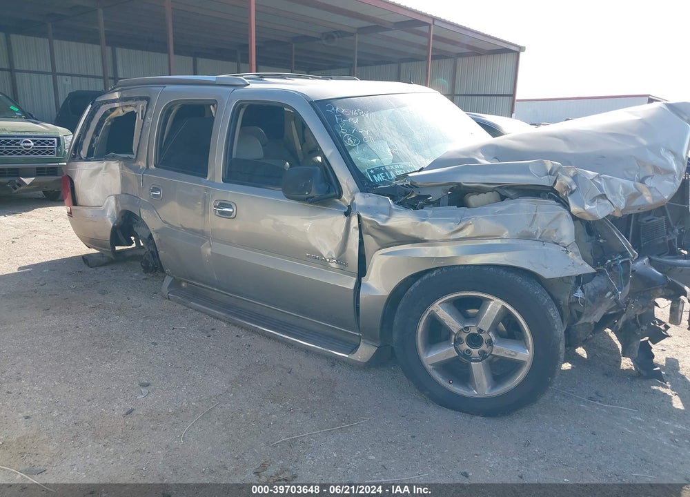 2002 CADILLAC ESCALADE STANDARD VIN: 1GYEC63T62R243035