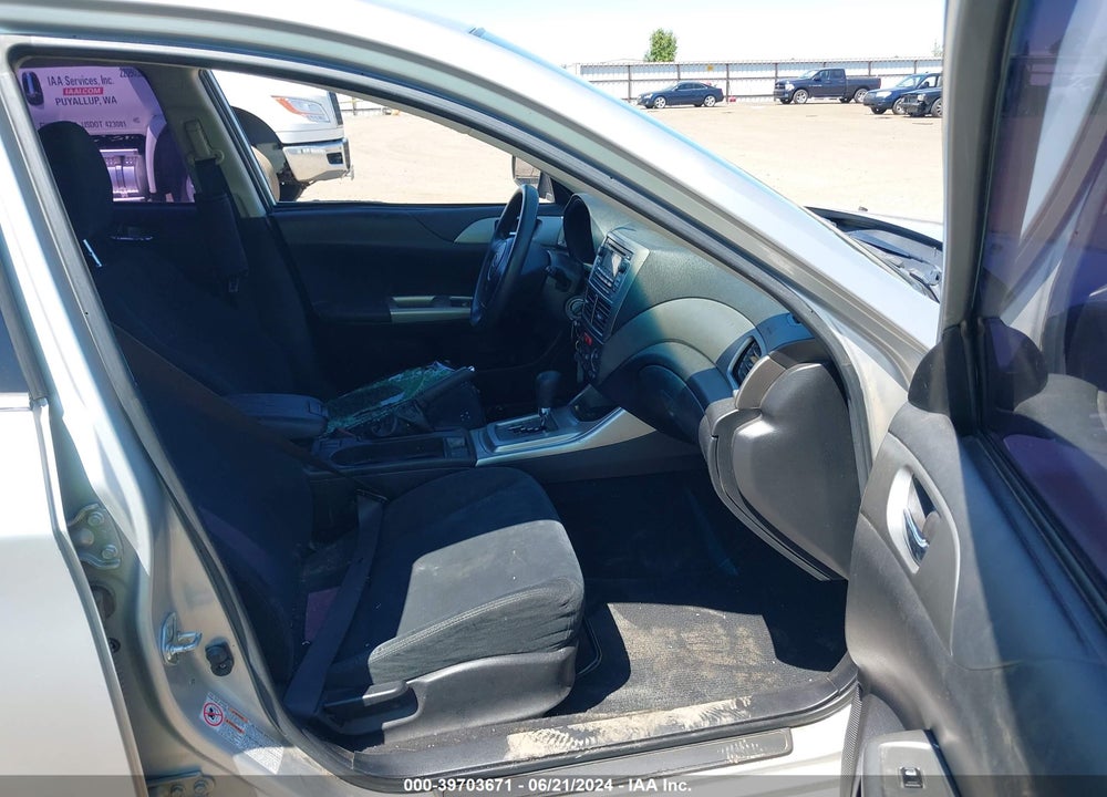 2009 SUBARU IMPREZA 2.5I VIN: JF1GE61689H511210