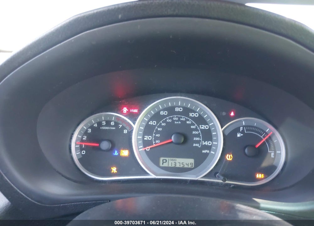 2009 SUBARU IMPREZA 2.5I VIN: JF1GE61689H511210