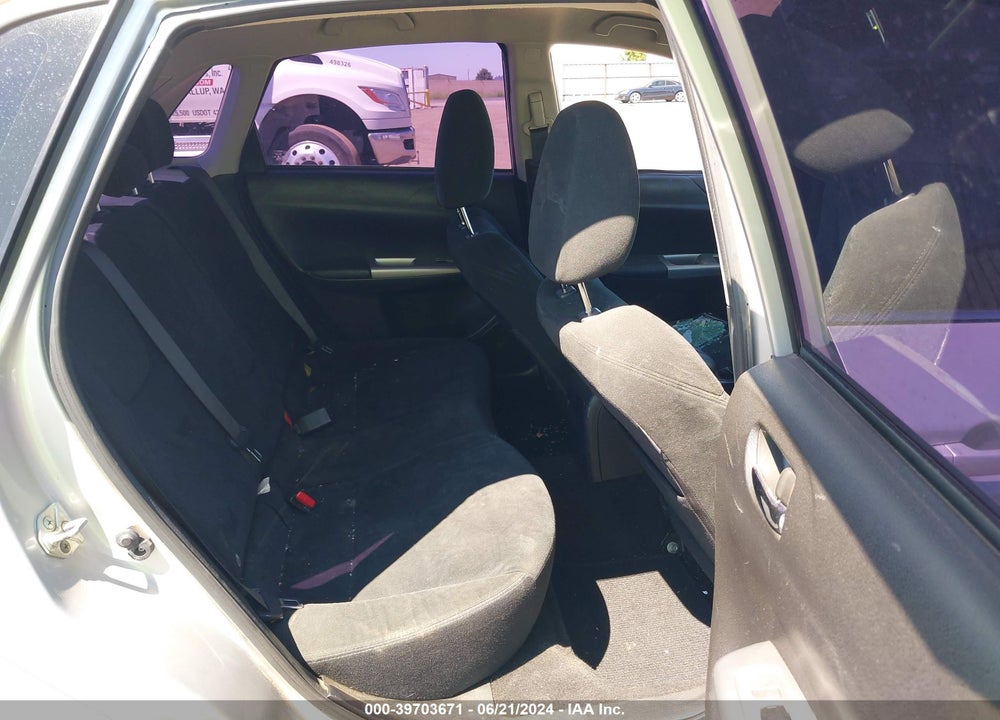2009 SUBARU IMPREZA 2.5I VIN: JF1GE61689H511210