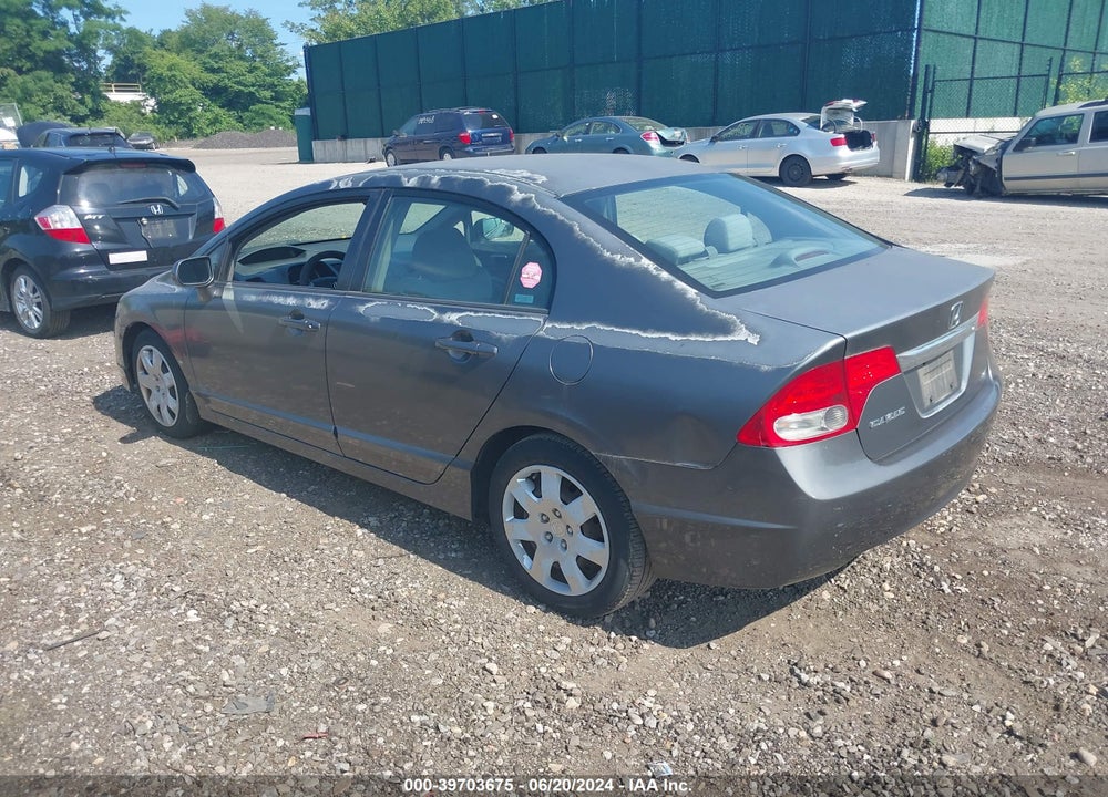 2009 HONDA CIVIC VIN: 2HGFA165X9H526677