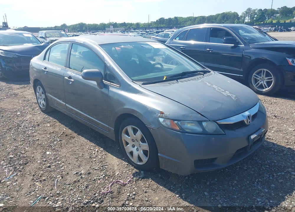 2009 HONDA CIVIC VIN: 2HGFA165X9H526677