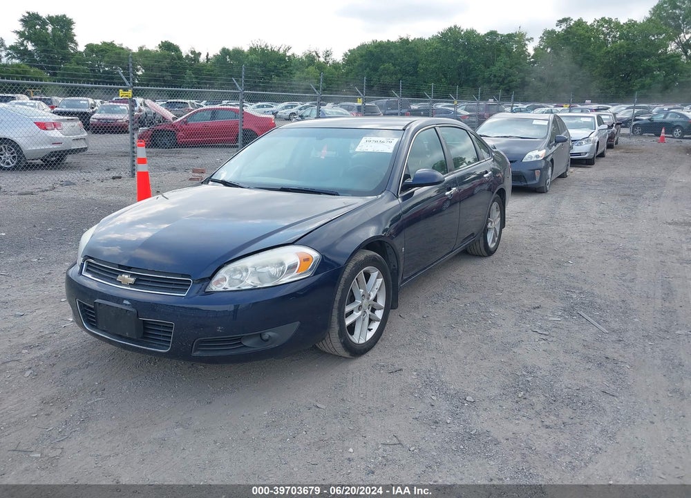 2008 CHEVROLET IMPALA LTZ VIN: 2G1WU583589148147
