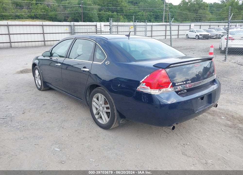 2008 CHEVROLET IMPALA LTZ VIN: 2G1WU583589148147