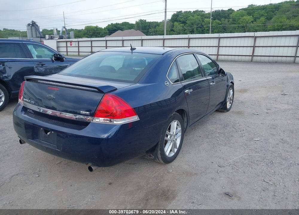 2008 CHEVROLET IMPALA LTZ VIN: 2G1WU583589148147