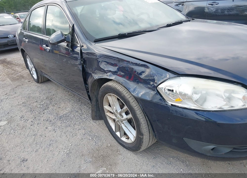 2008 CHEVROLET IMPALA LTZ VIN: 2G1WU583589148147