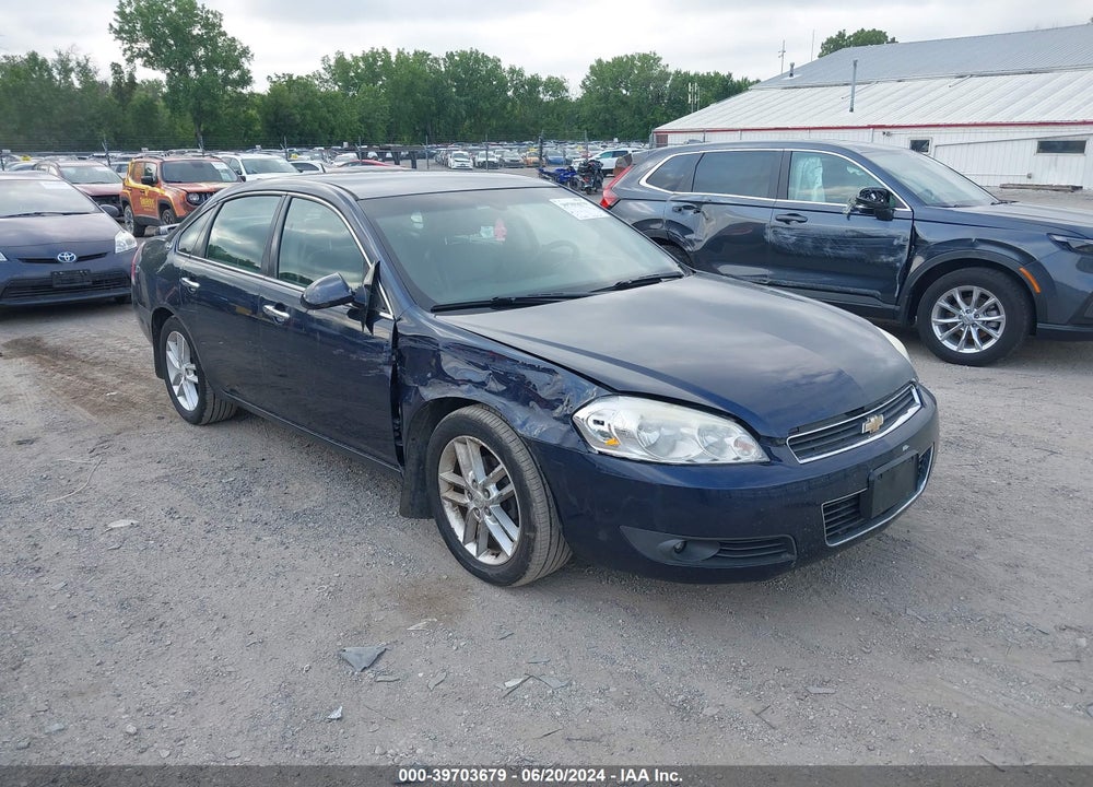 2008 CHEVROLET IMPALA LTZ VIN: 2G1WU583589148147