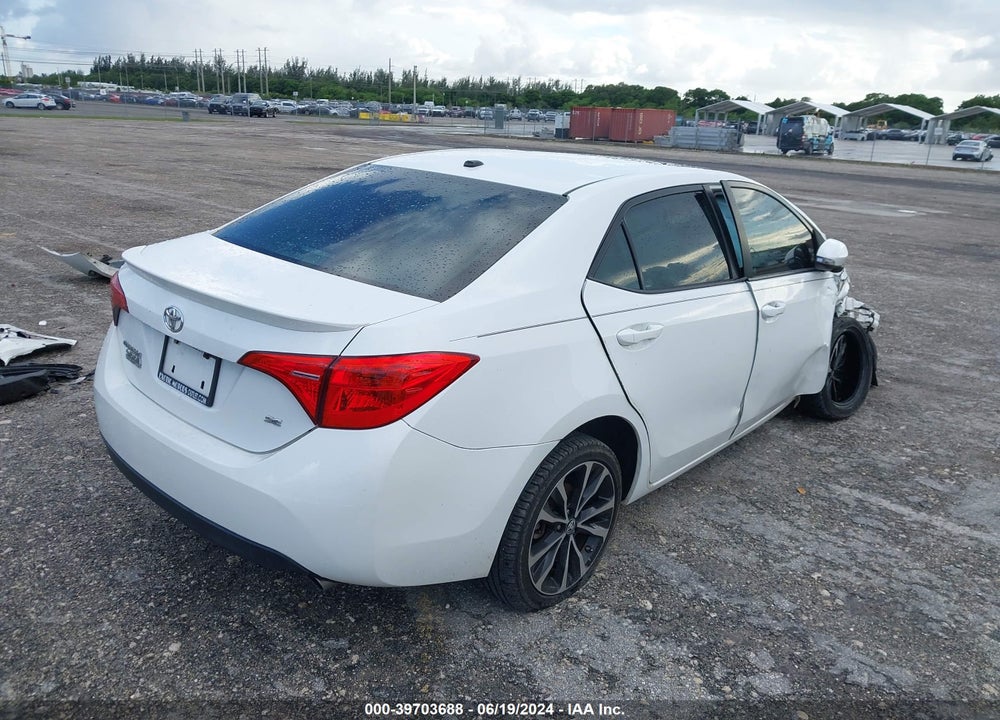 2017 TOYOTA COROLLA SE VIN: 5YFBURHE5HP657945