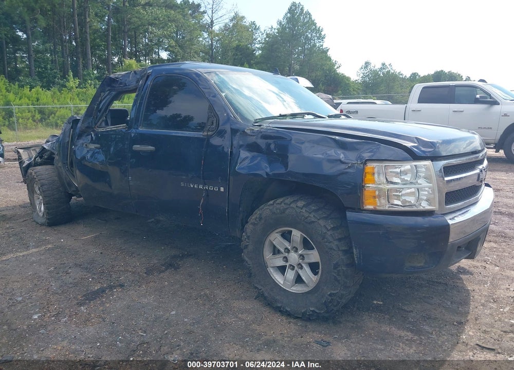 2007 CHEVROLET SILVERADO 1500 LT2 VIN: 3GCEK13MX7G555595